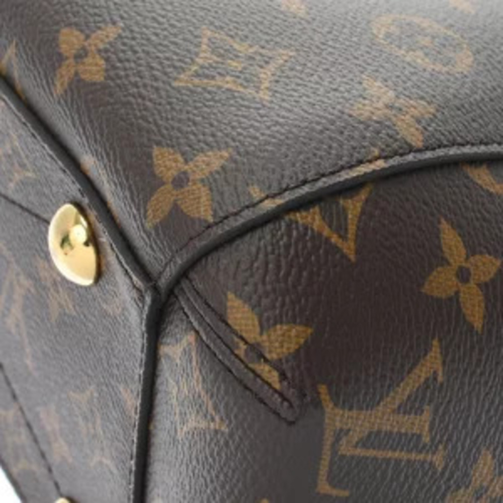 Louis Vuitton Monogram Montaigne Brown Canvas Handbag - Picture 9 of 9